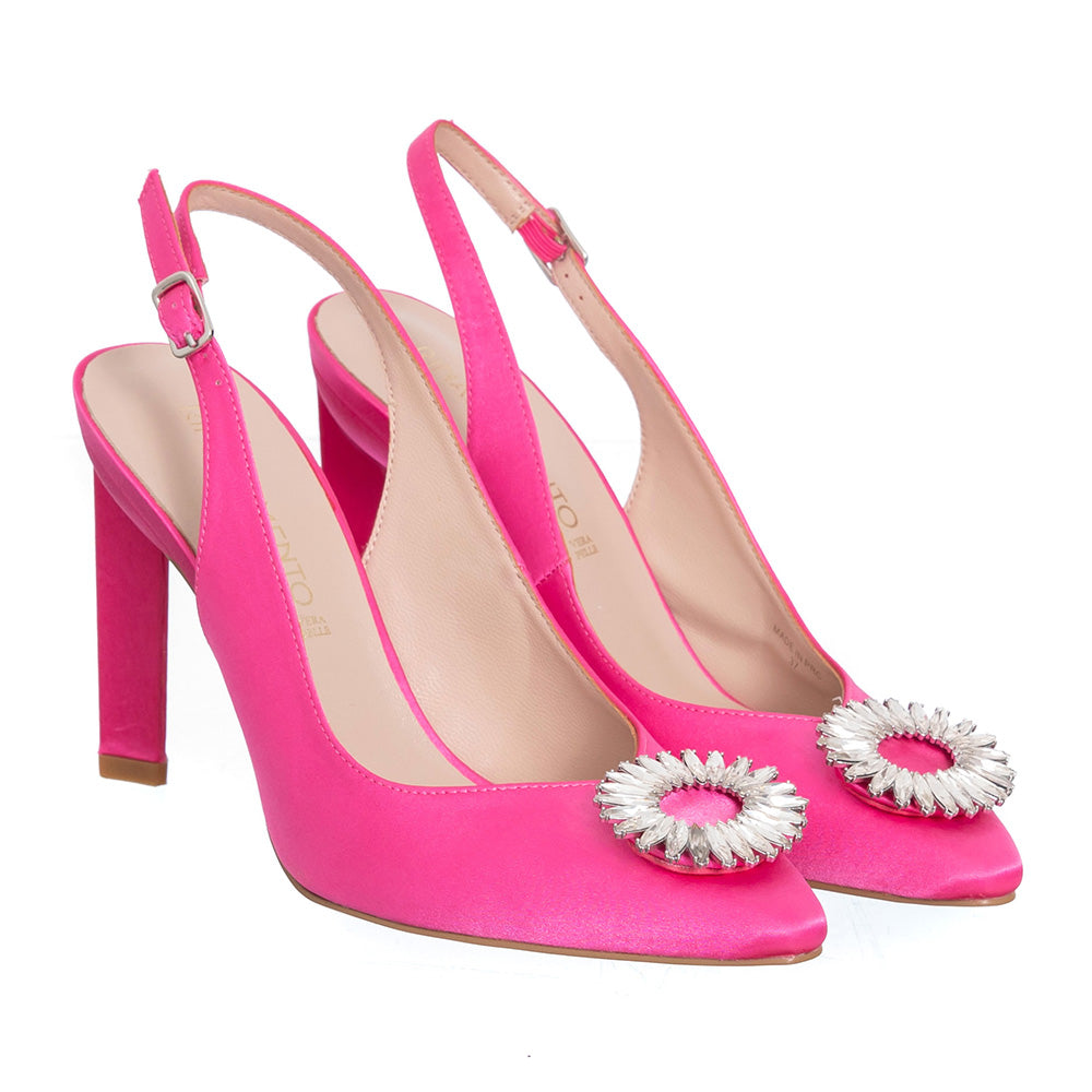 Rinascimento Pantofi, Fuchsia ZLN 0901